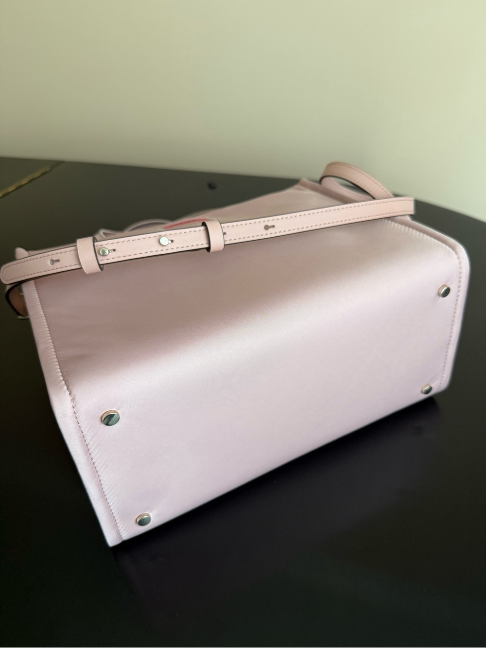 Kate Spade Sam Nylon Medium Satchel Madison Rouge - Picture 11 of 15
